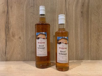 Brezl Schnaps
